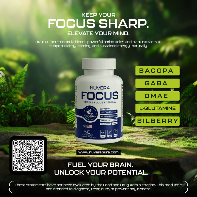 NUVÉRA FOCUS - Brain & Focus Formula